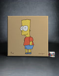 Bart Canvas - Drawn & Coloured By Zion, Age 5 - [No. 190]