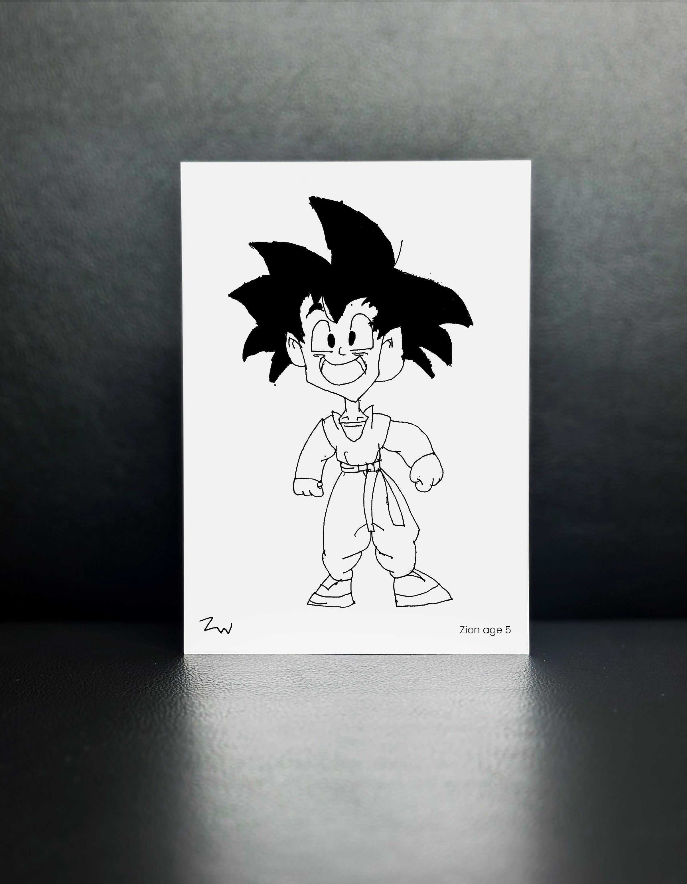 Goten - Drawn By Zion, Age 5 - [No. 112]
