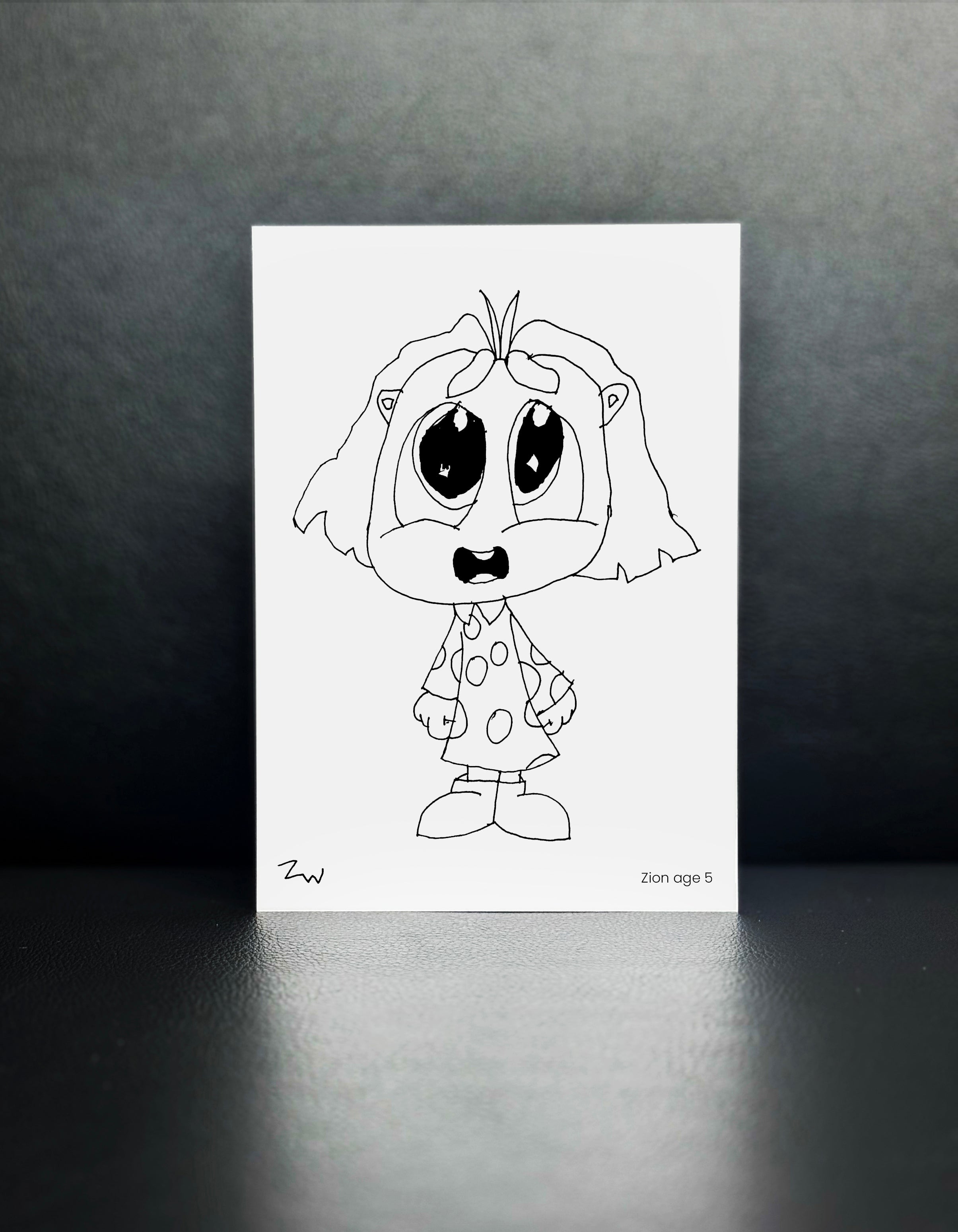 Envy, Inside Out 2 - Drawn By Zion, Age 5 - [No. 141]