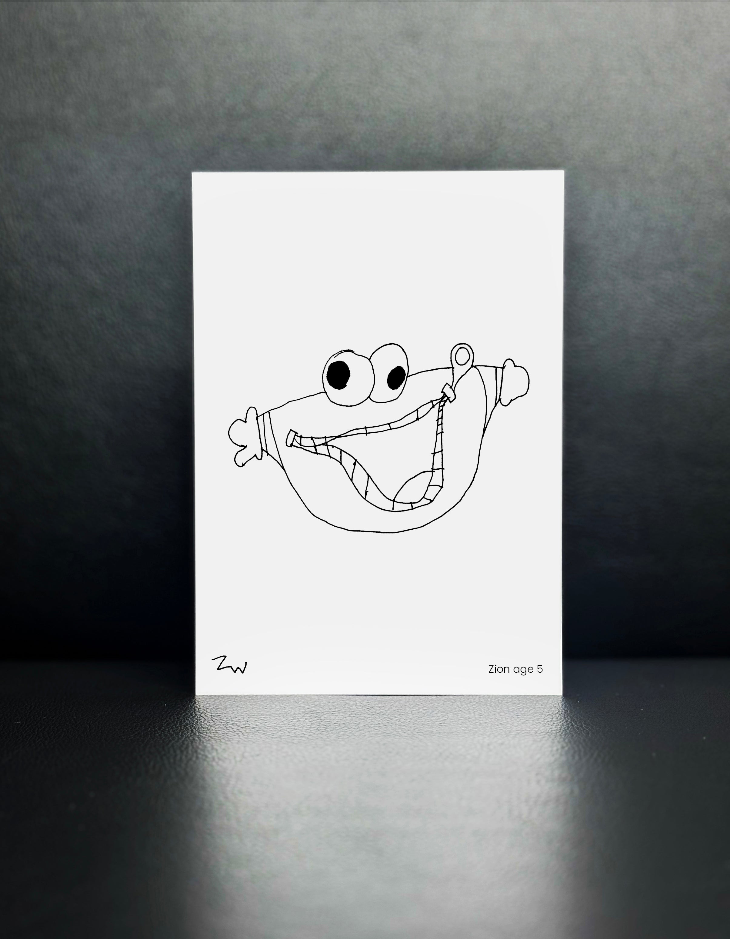 Pouchy, Inside Out 2 - Drawn By Zion, Age 5 - [No. 142]