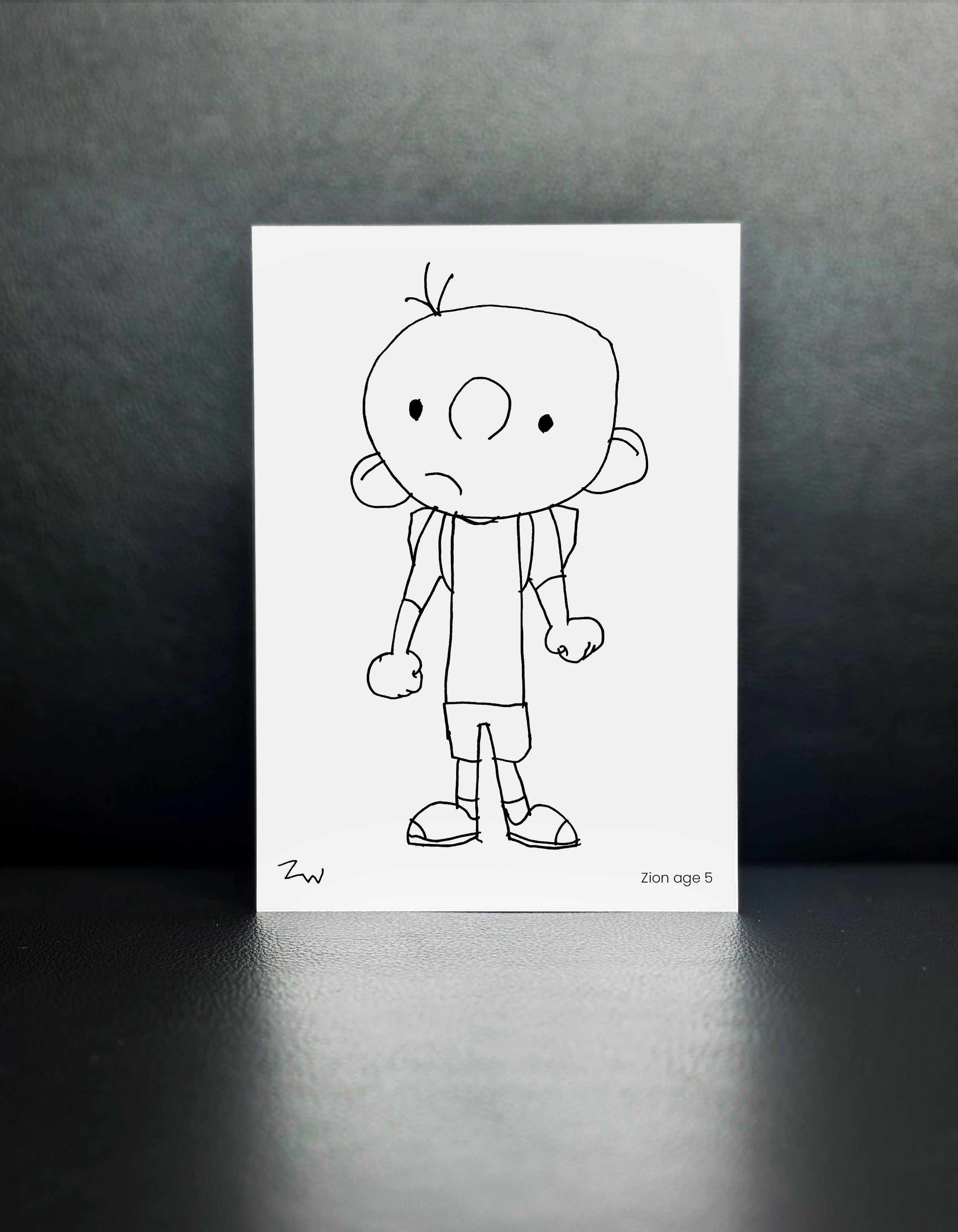 Diary of a Wimpy Kid - Drawn By Zion, Age 5 - [No. 39]