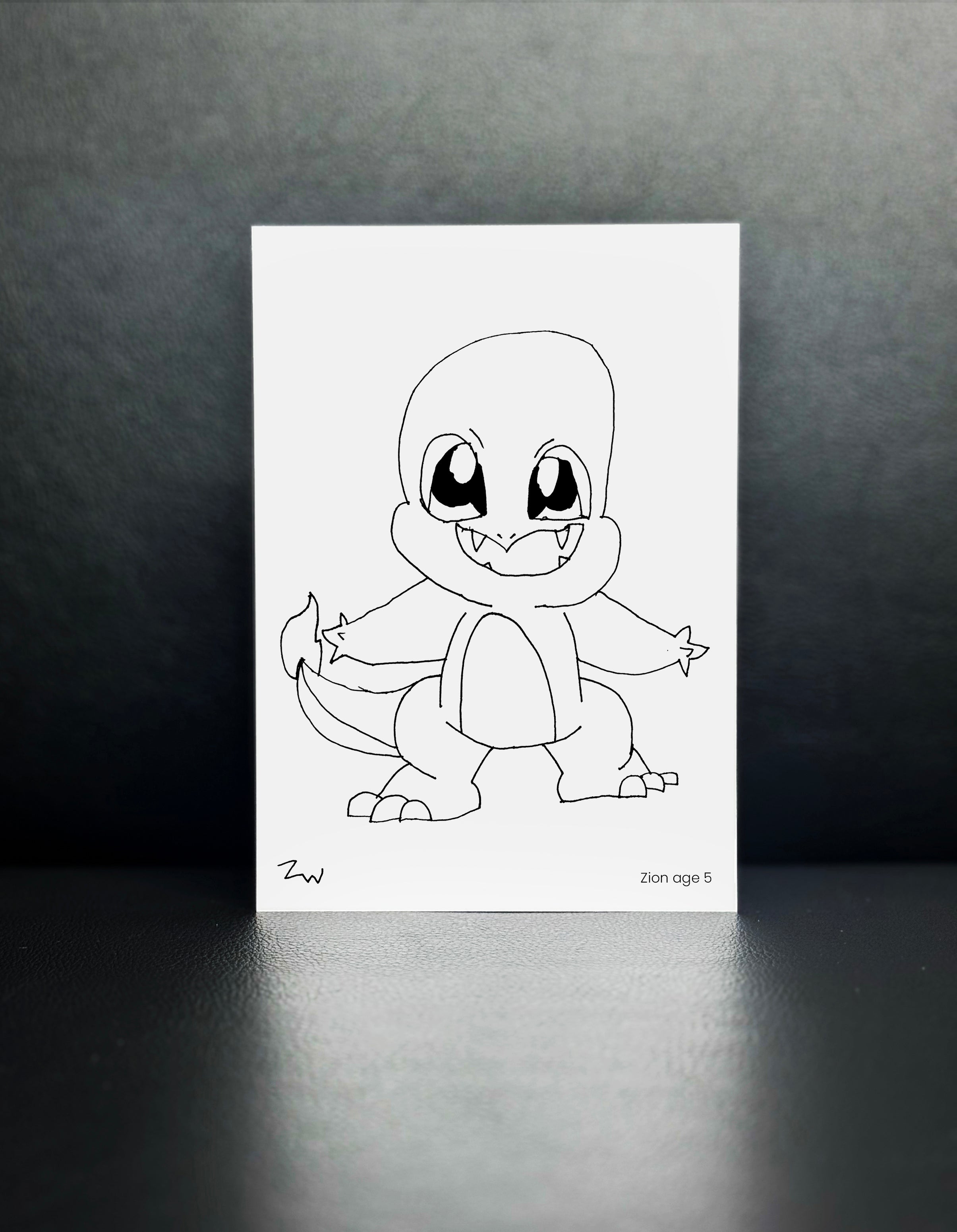 Charmander, Pokemon - Drawn By Zion, Age 5 [No. 53]