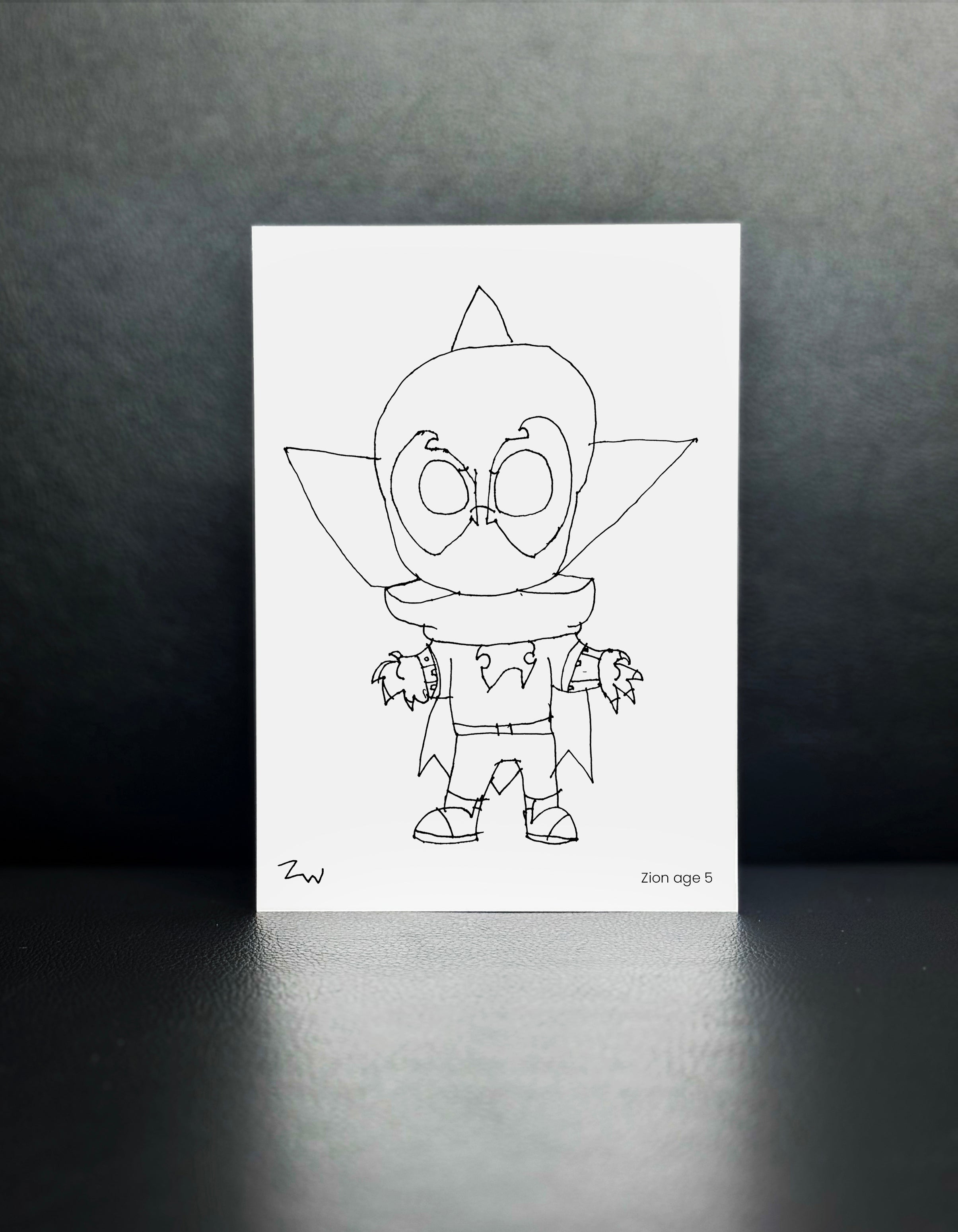 The Prowler - Drawn By Zion, Age 5 - [No. 56]