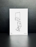 Bart Simpson - Drawn by Zion, Age 5 - [No. 59]