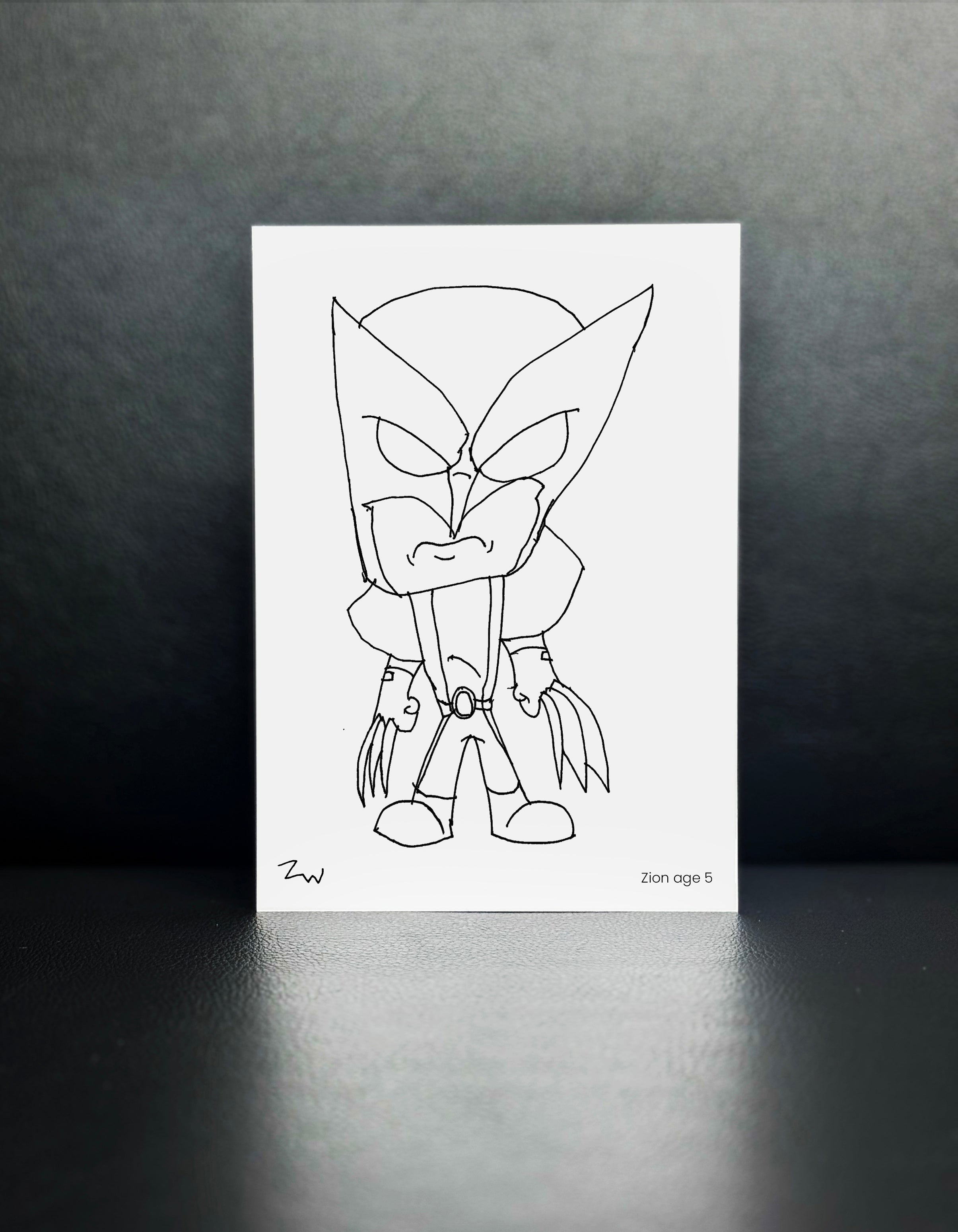 Wolverine - Drawn By Zion, Age 5 - [No. 68]